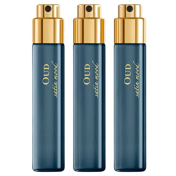 Maison Francis Kurkdjian Other - MFK Oud Satin Mood Globe Trotter Refill Spray for Unisex 3 X 0.37 oz- New